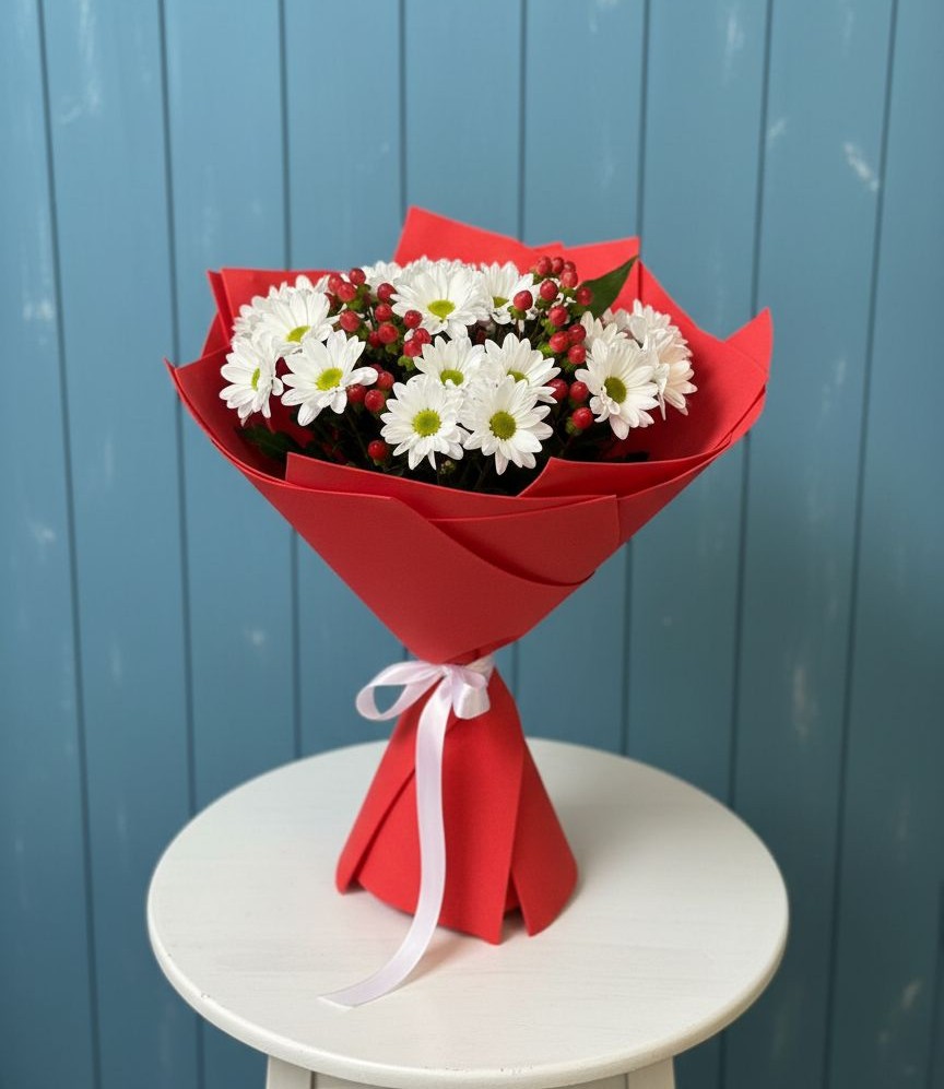 Букет цветов из: Хризантемы в Первомайске