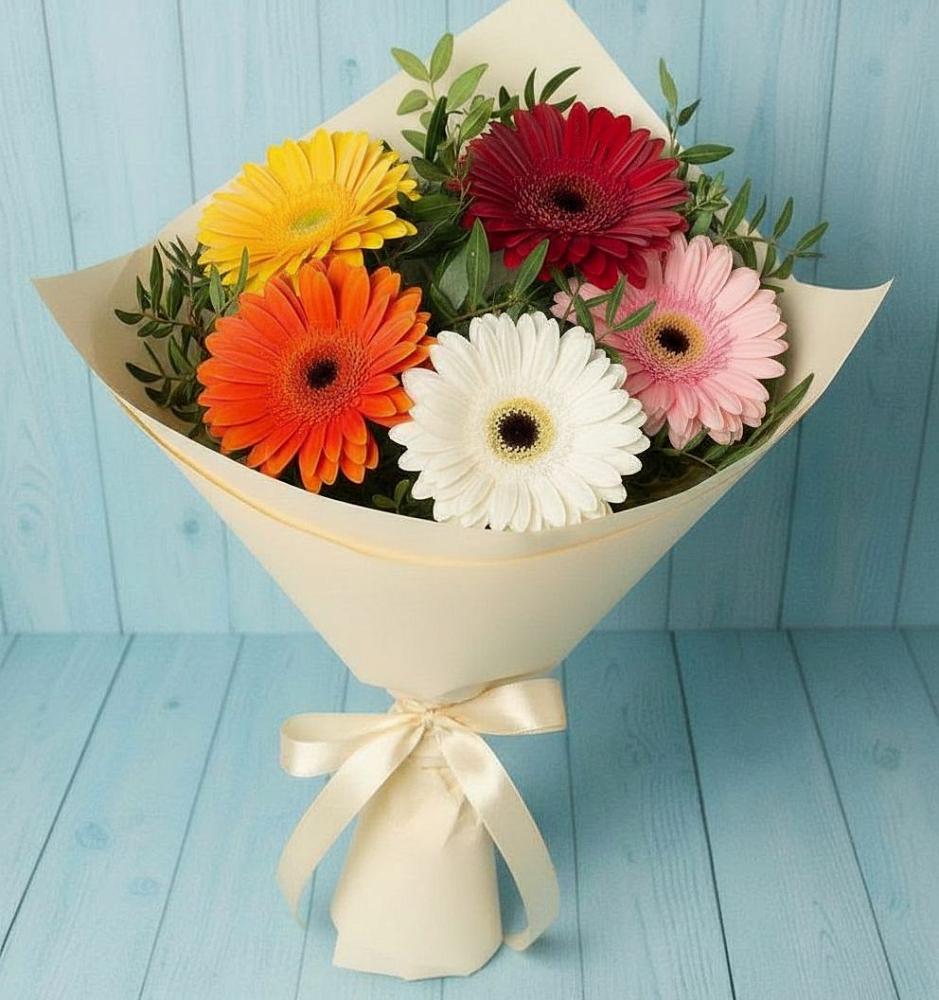 Букет цветов из: Герберы в Первомайске