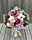 Букет цветов из: Альстромерии, Гвоздики, Розы и Хризантемы в Первомайске