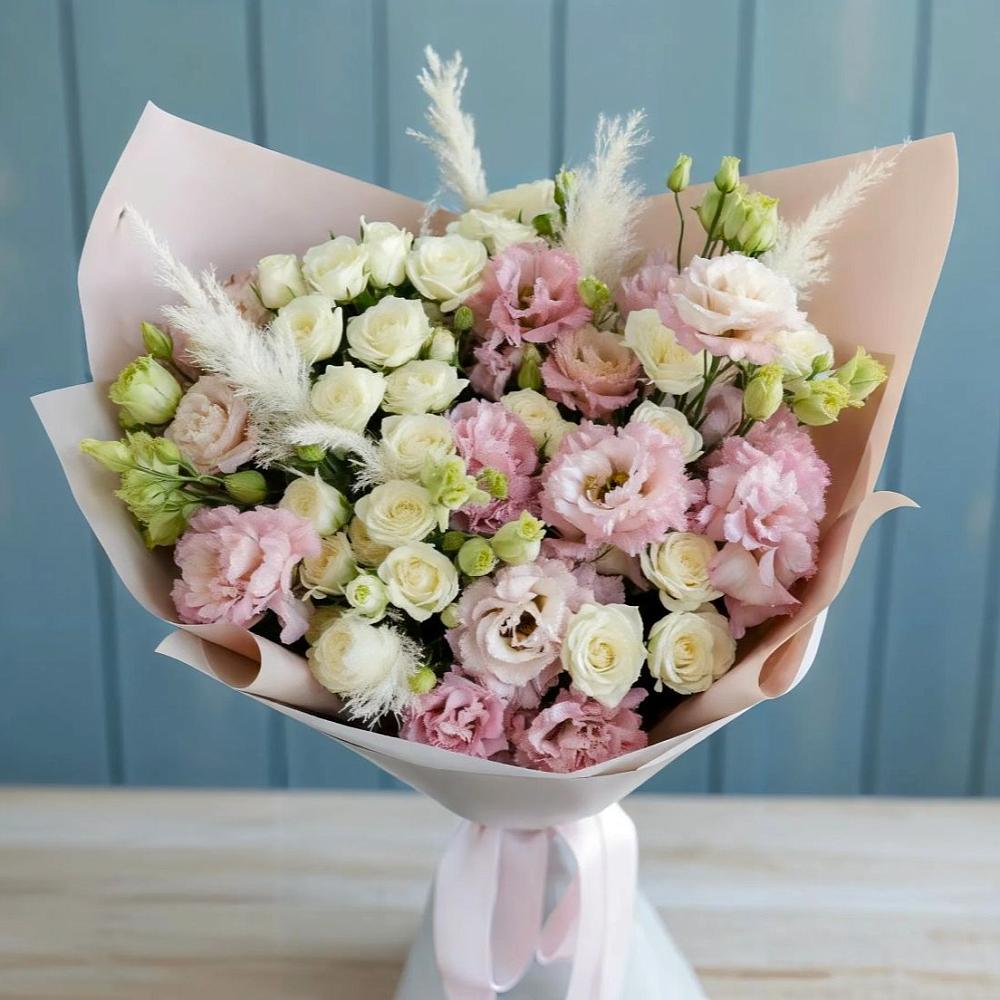 Букет цветов из: Альстромерии и Розы в Первомайске