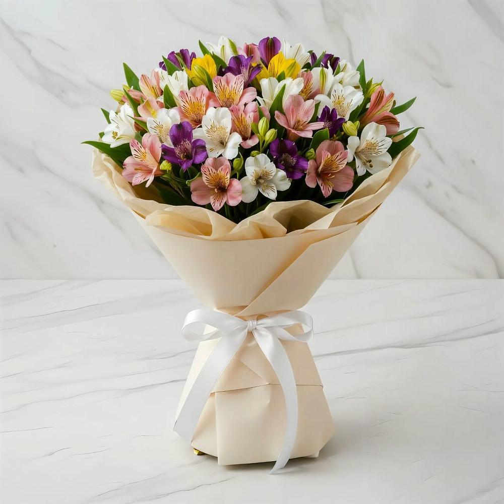 Букет цветов из: Альстромерии в Первомайске