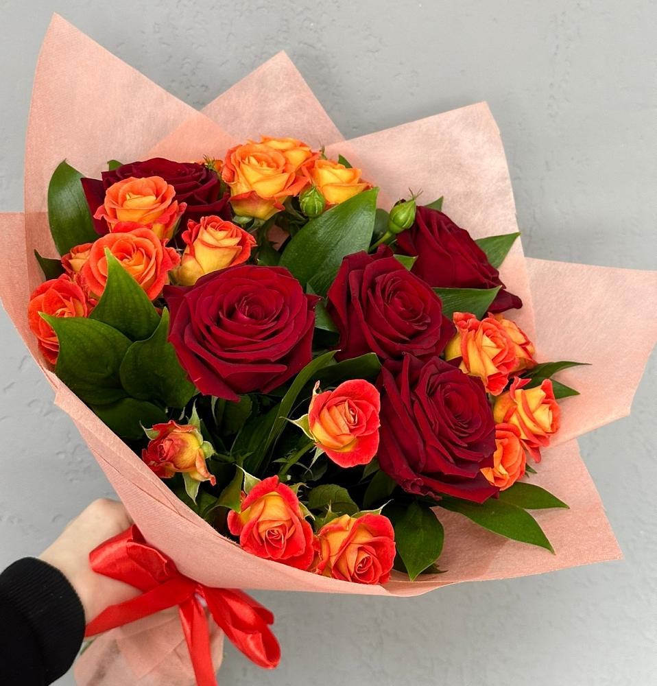 Букет Любовь и восторг в Первомайске