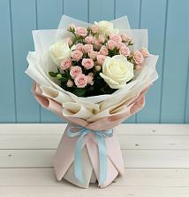 Букет цветов из:  Розы в Первомайске