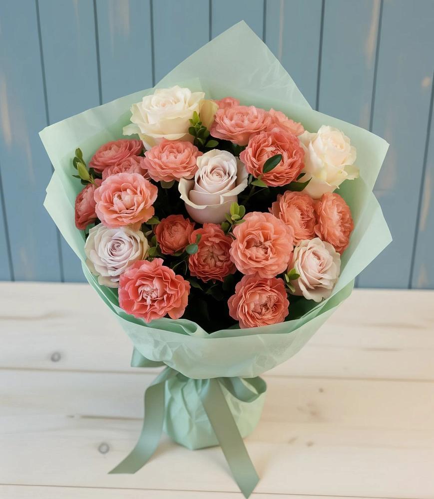 Букет цветов из: Розы в Первомайске