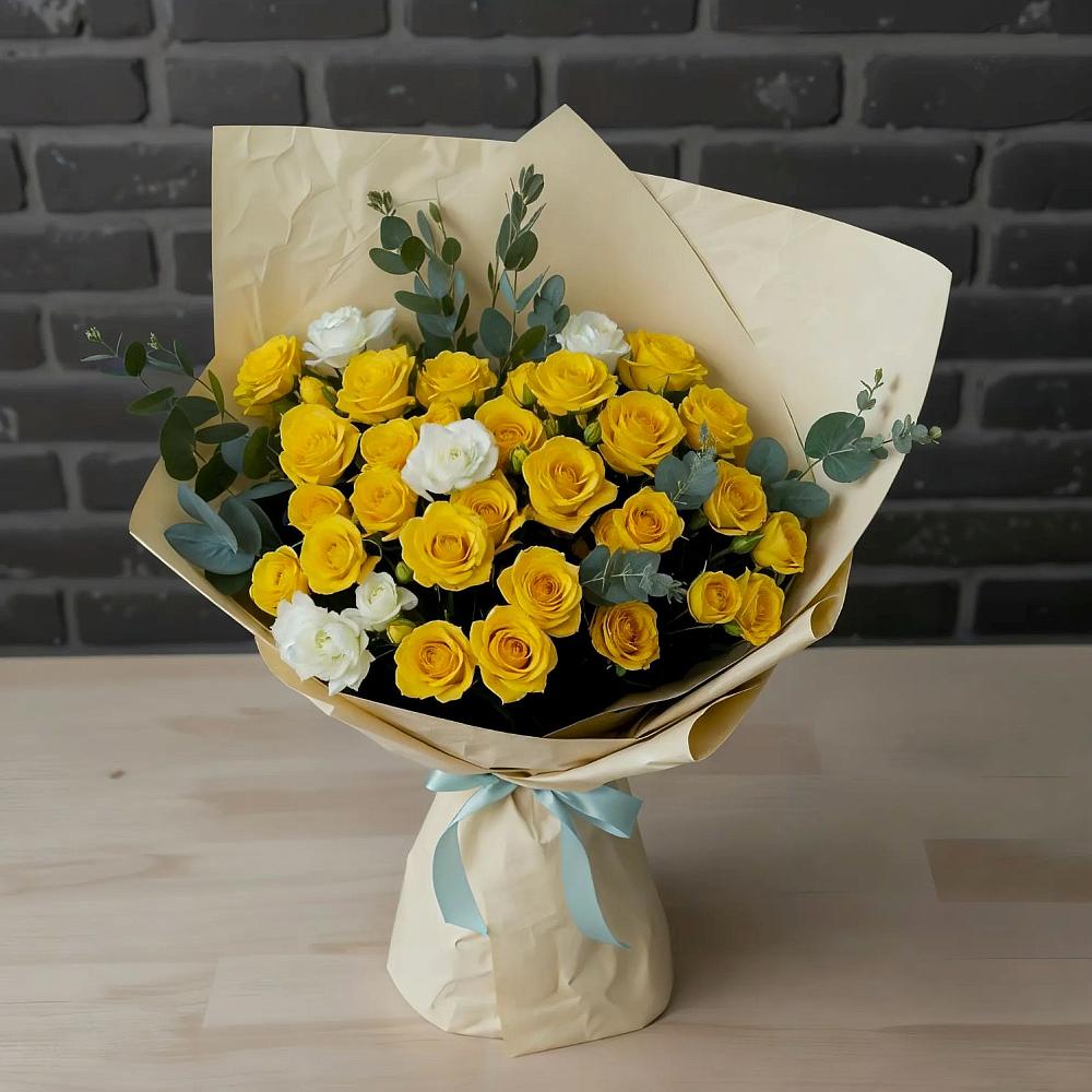 Букет цветов из: Розы в Первомайске