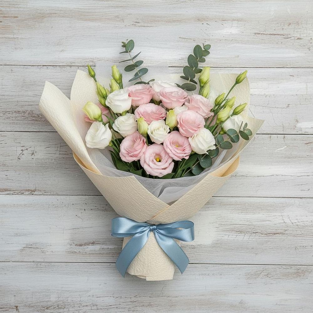 Букет цветов из: Лизиантусы в Первомайске